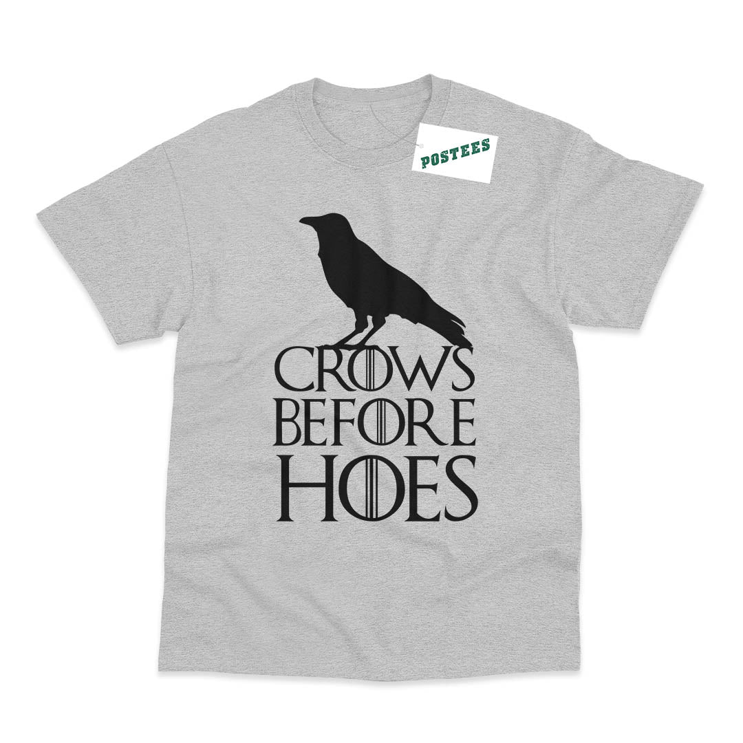 Starlite-Mens Funny T Shirts Crows Before Hoes Game Of Thrones - Foto 11