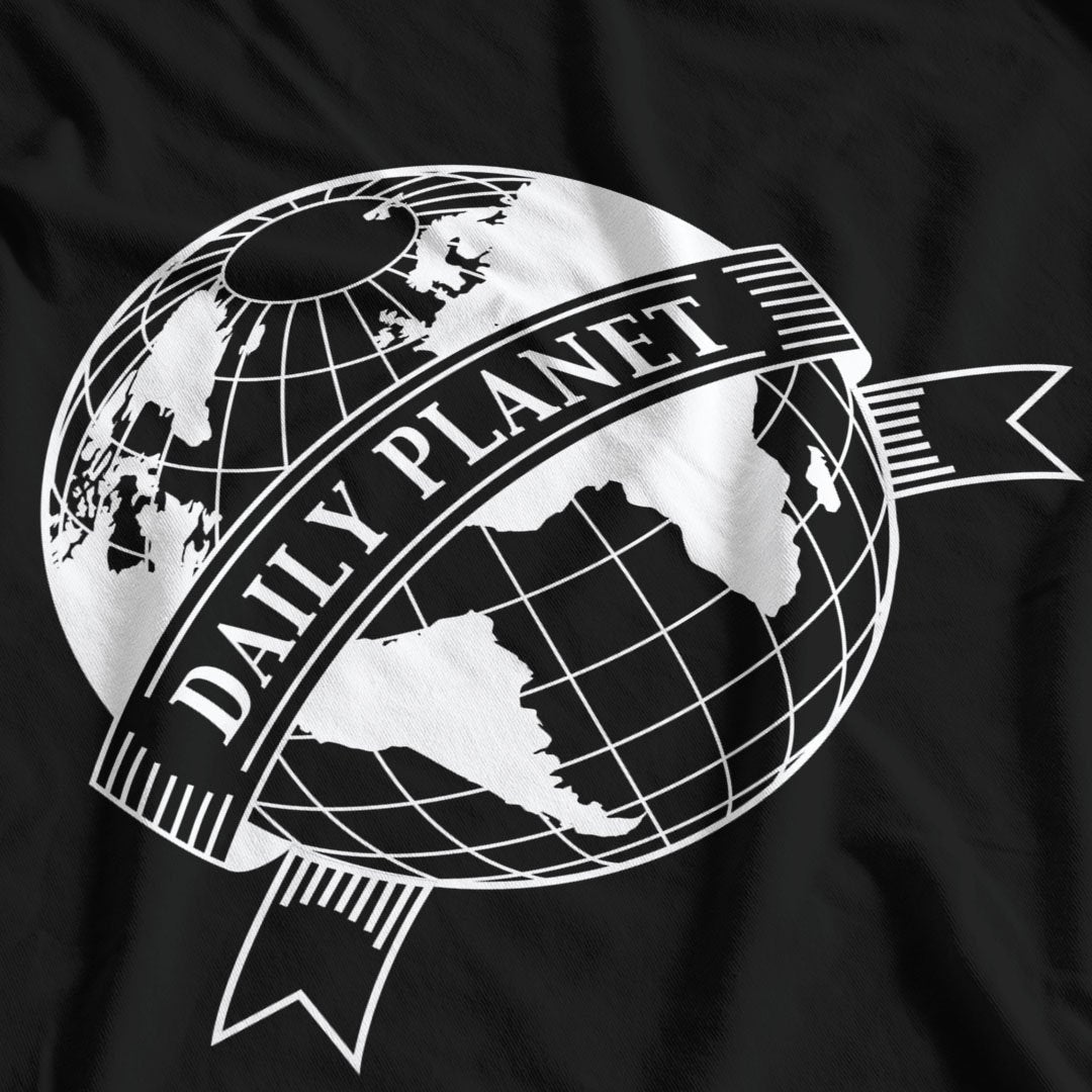Superman Inspired Daily Planet Globe T-Shirt - Postees