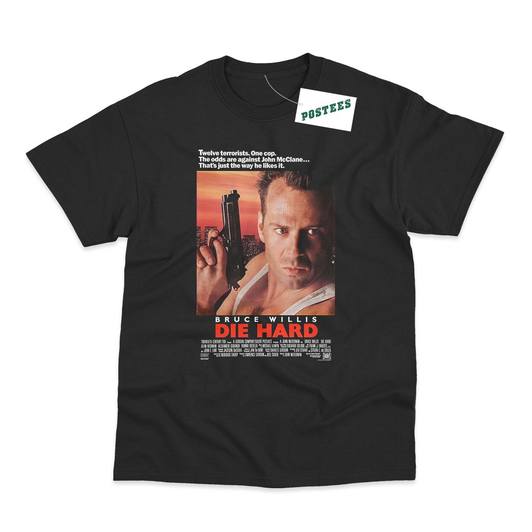 Die Hard Movie Poster T-shirt - Postees