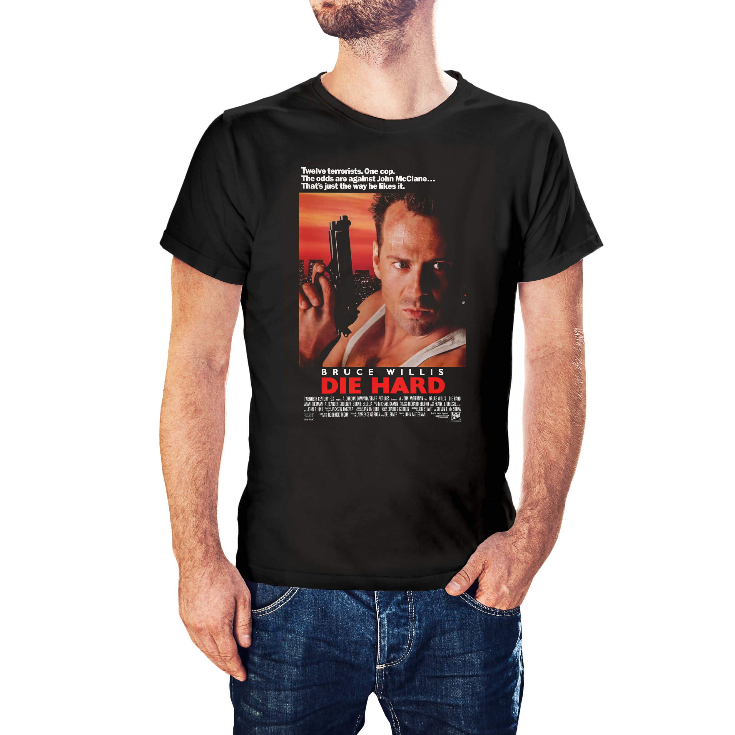 Die Hard Movie Poster T-shirt - Postees