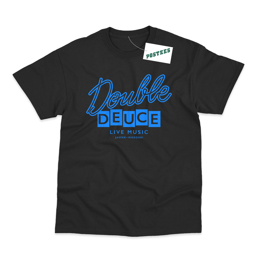 Road House Inspired Double Deuce Printed T-Shirt