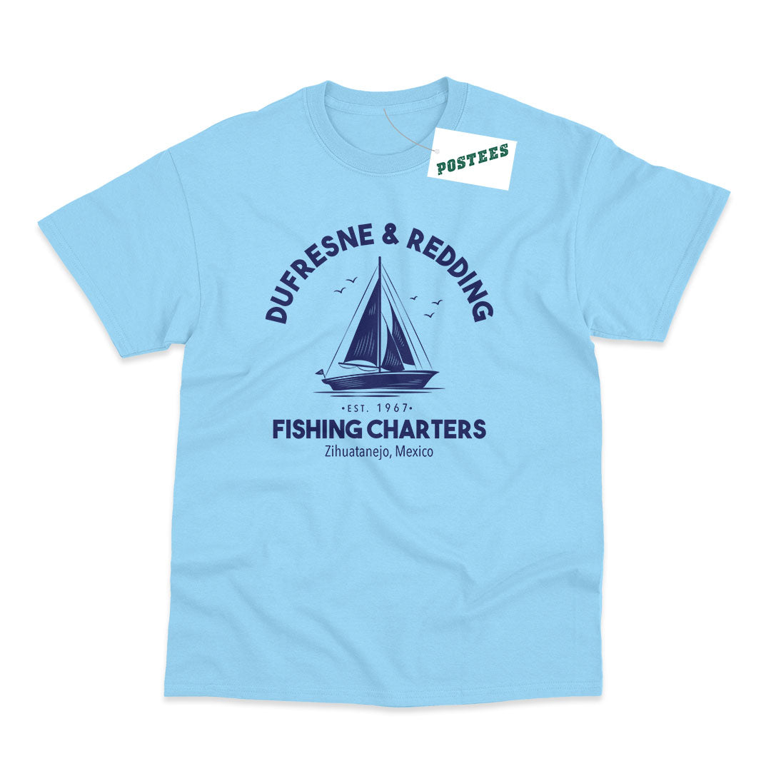 Shawshank Redemption Inspired Dufresne & Redding Fishing T-Shirt