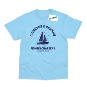 Shawshank Redemption Inspired Dufresne & Redding Fishing T-Shirt
