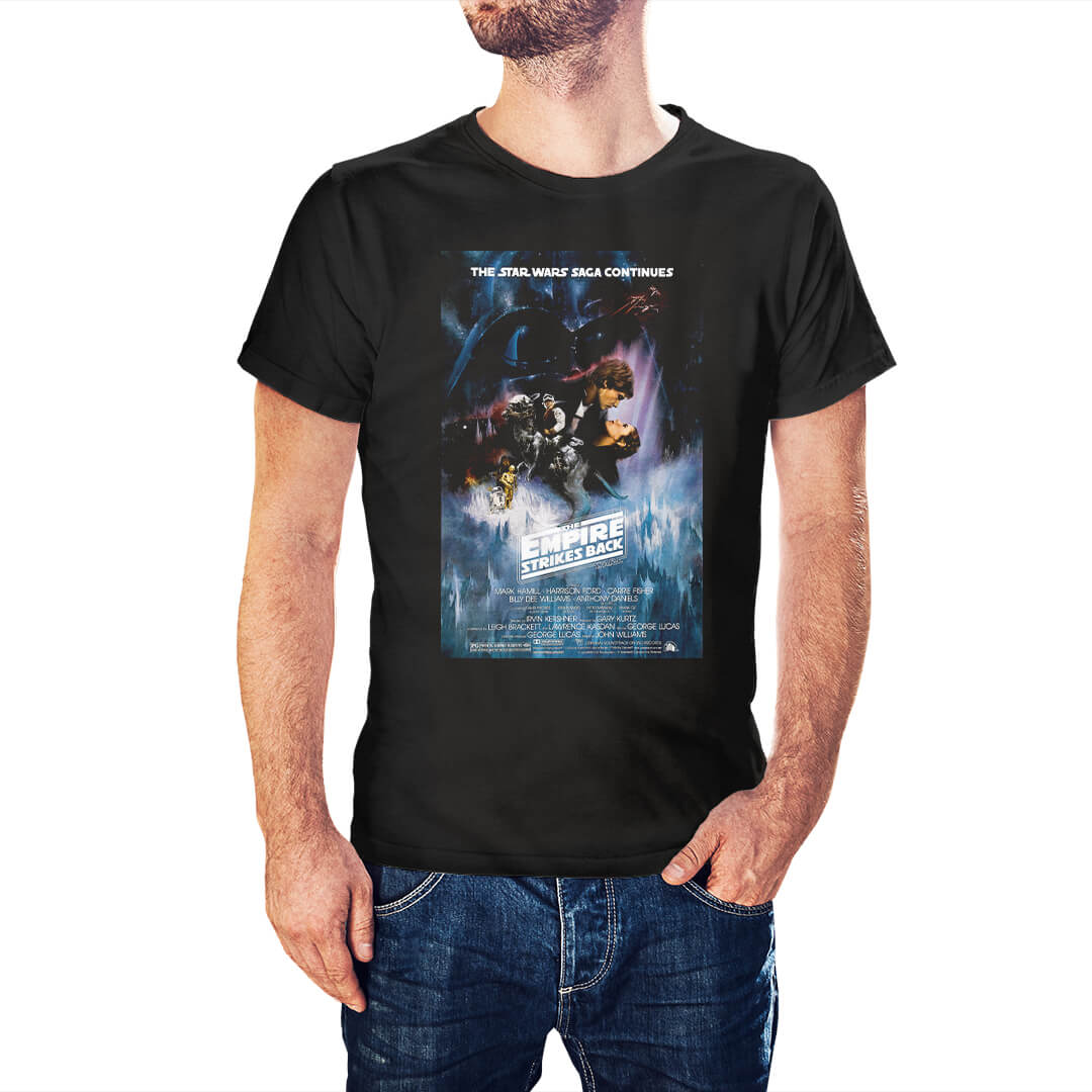 Star Wars Episode V The Empire Strikes Back Inspired Movie Poster T-Shirt