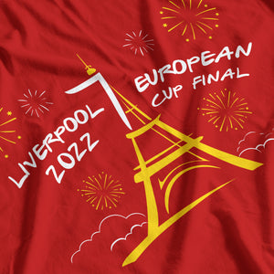 Liverpool European Cup Final 2022 Paris For Number 7 Adults and Kids T-Shirt