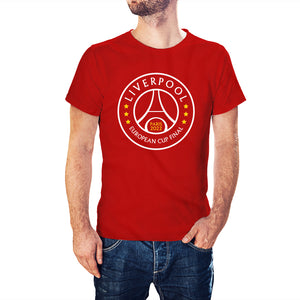 Liverpool European Cup Final Paris 2022 Adults and Kids PSG Inspired T-Shirt