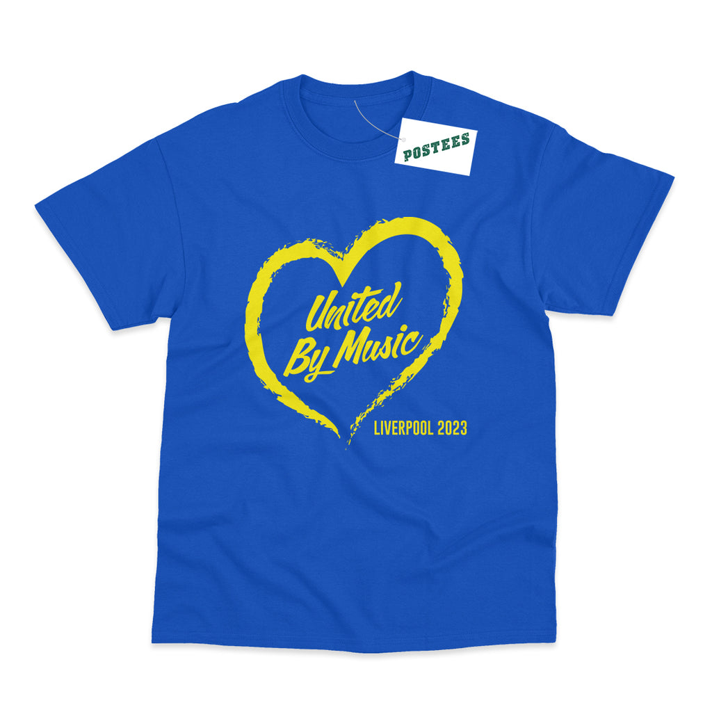 Eurovision Liverpool 2023 United By Music T-Shirt