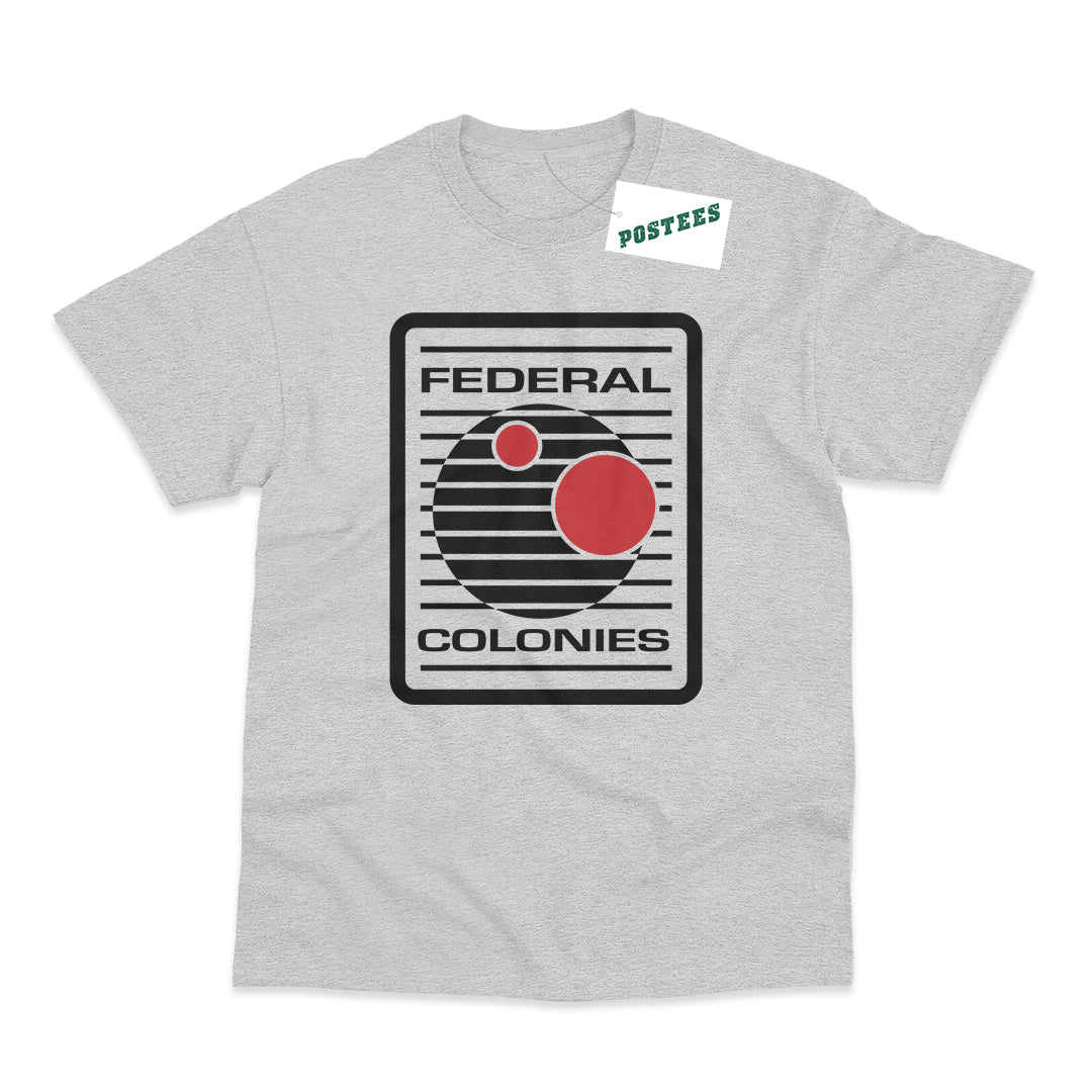Total Recall Inspired Federal Colonies T-Shirt
