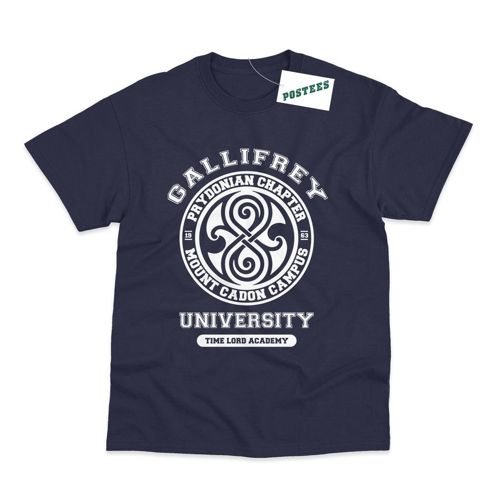 Doctor Who Inspired Gallifrey University T-Shirt - Postees