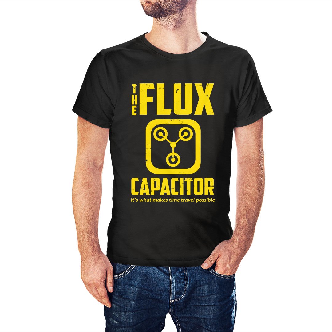 Back To The Future Inspired Flux Capacitor T-Shirt - Postees