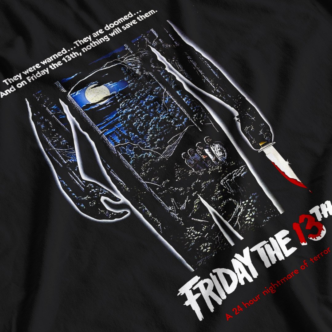 Friday the 13th Movie Poster Inspired T Shirt | Postees
