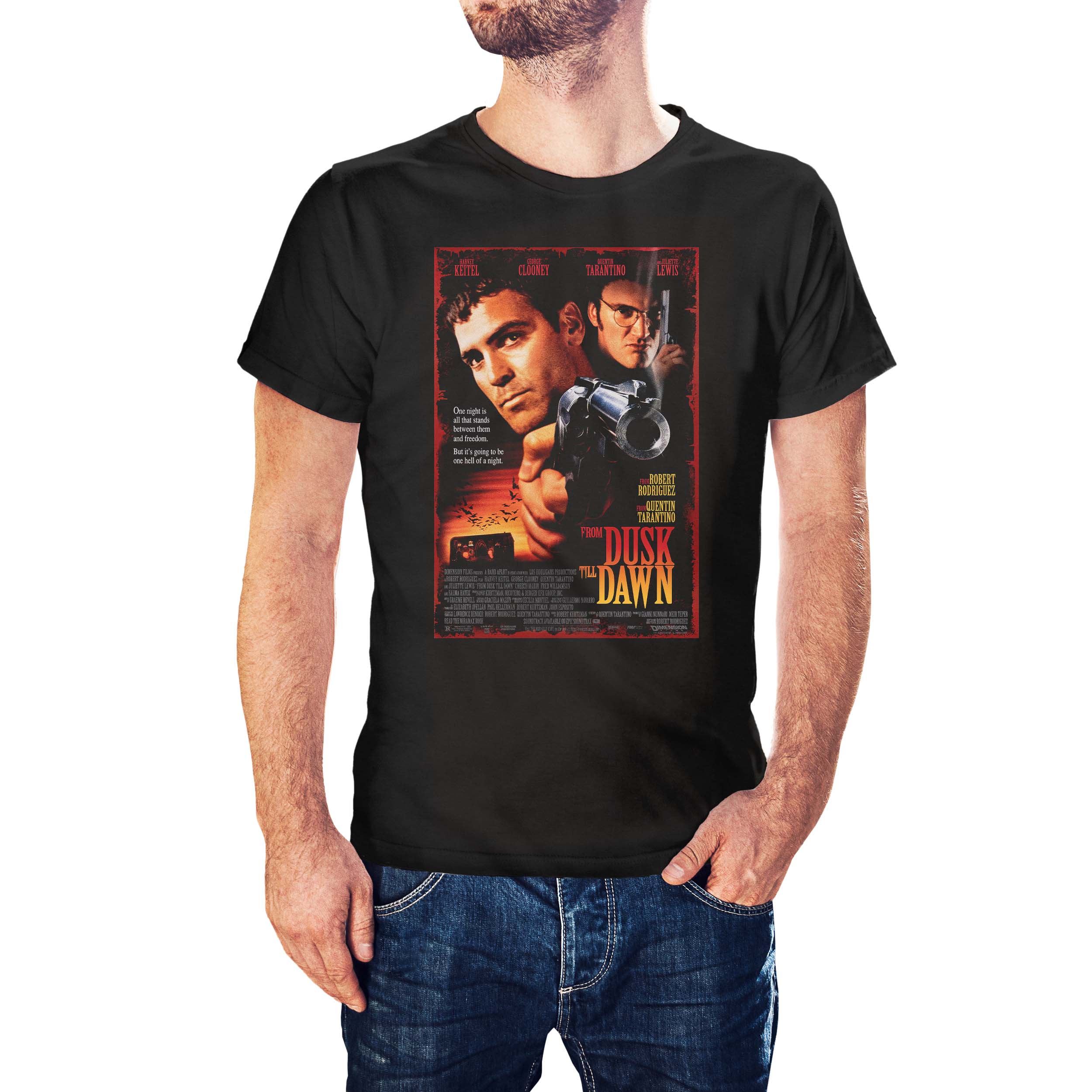 From Dusk Till Dawn Movie Poster Inspired T-Shirt - Postees