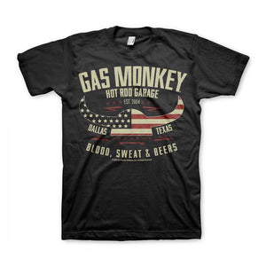Official Gas Monkey Garage American Viking T-Shirt - Postees