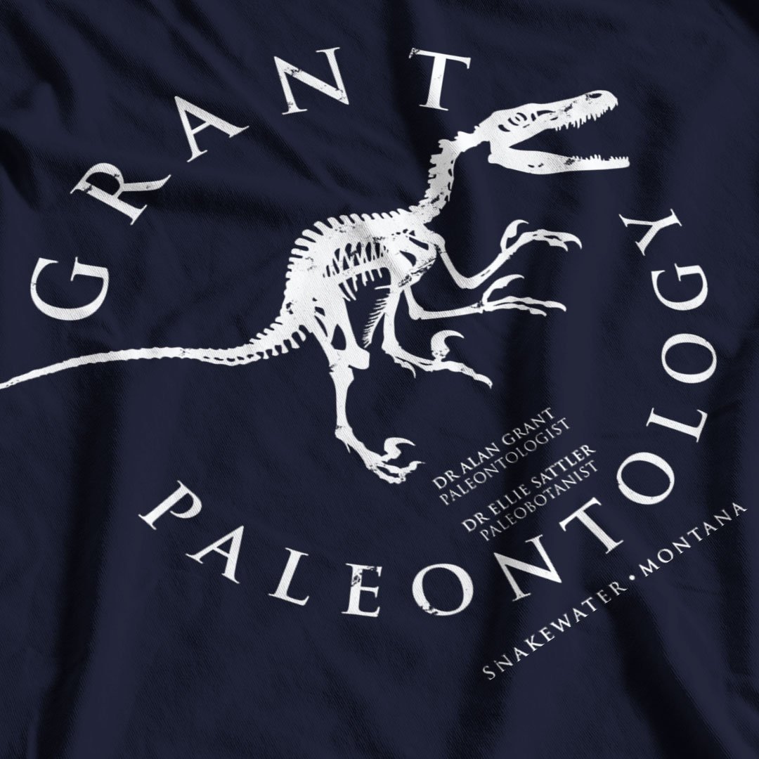 Jurassic Park Inspired Grant Paleontology T-Shirt - Postees