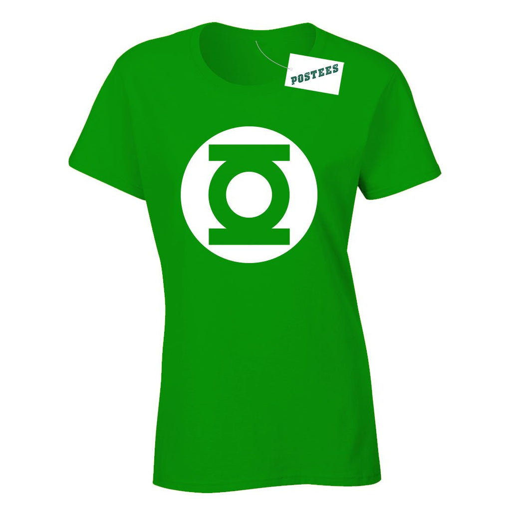 The Big Bang Theory Inspired Green Lantern Ladyfit T-Shirt - Postees