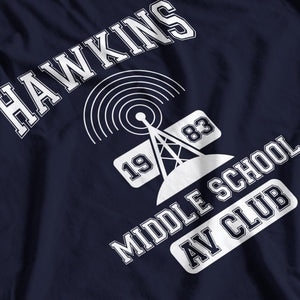 Stranger Things Inspired Hawkins AV Club T-Shirt