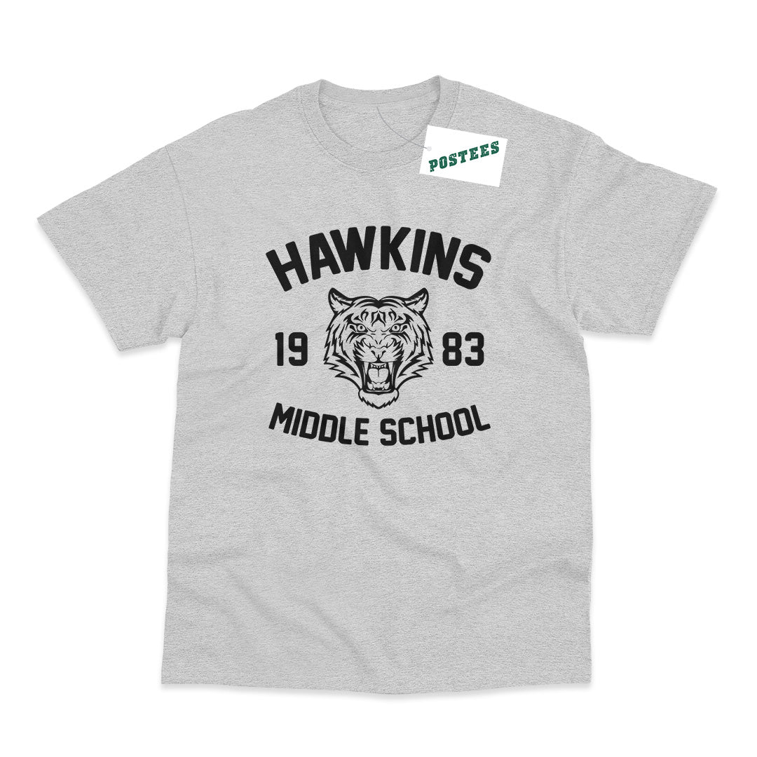 Stranger Things Inspired Hawkins Middle School T-Shirt