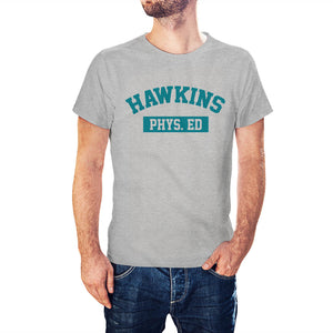 Stranger Things Hawkins Lab Men's T-Shirt - Netflix Officially Licensed Relaxed Fit Tee