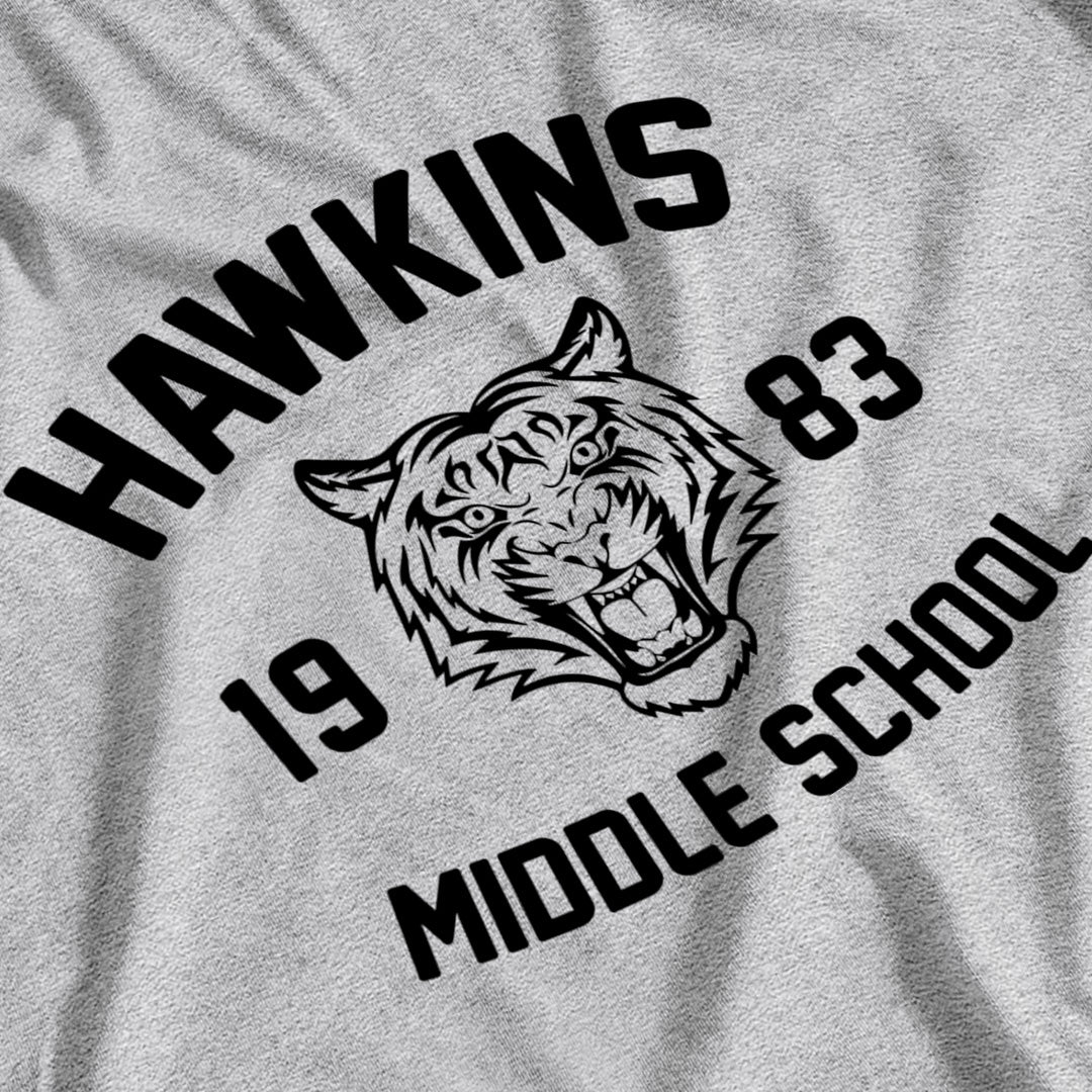 Stranger Things Inspired Hawkins Middle School T-Shirt