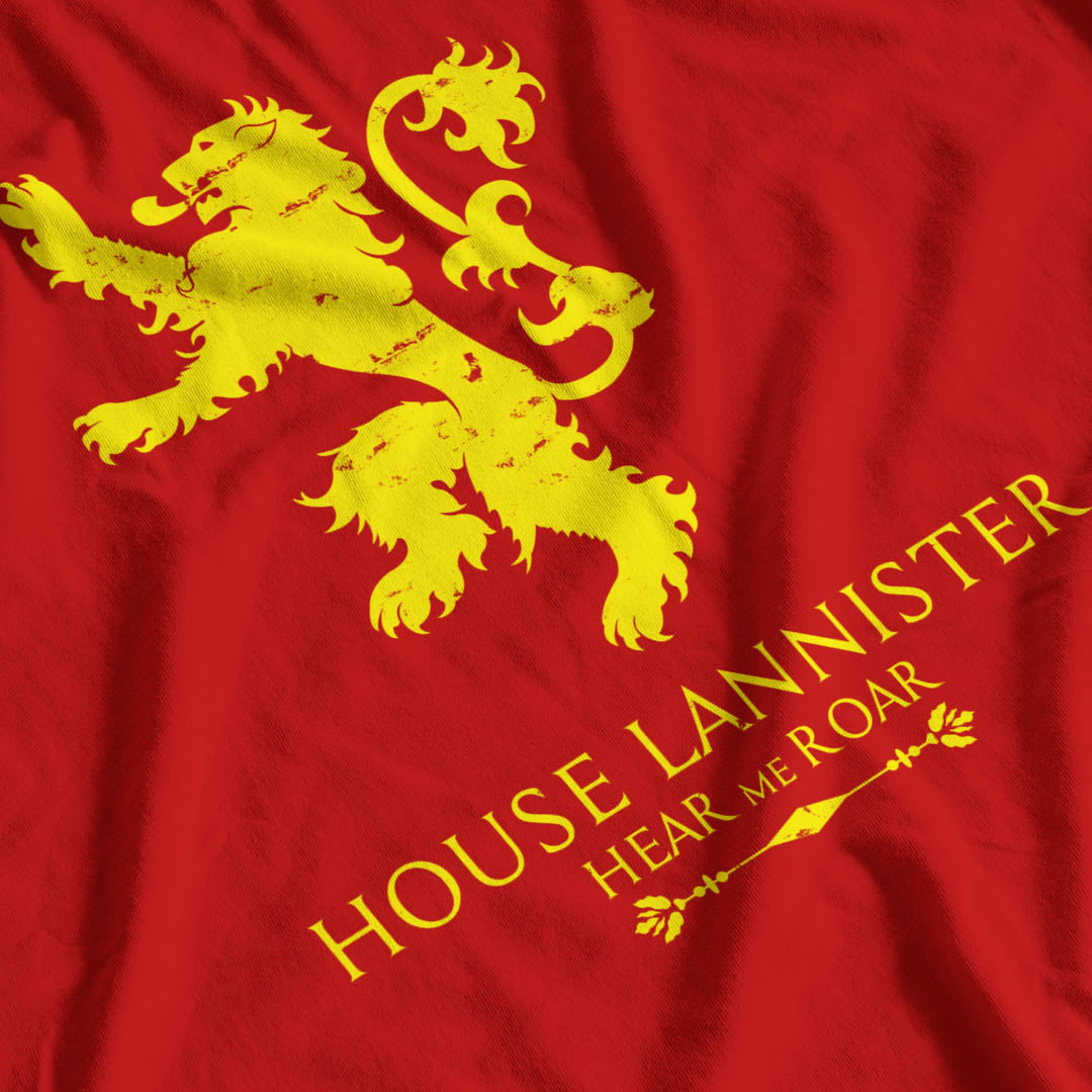 Game Of Thrones Inspired House Lannister T-Shirt