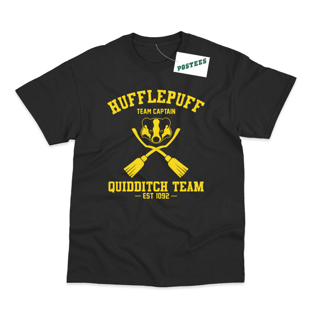 Harry Potter Inspired Hufflepuff Quidditch Team Captain T-Shirt