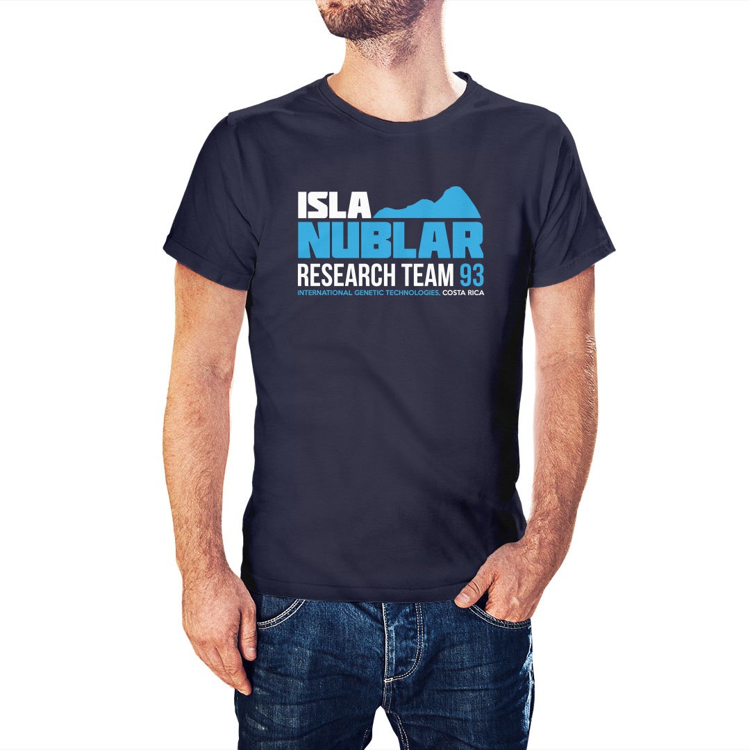 Jurassic Park Inspired Isla Nublar Research Team T-Shirt - Postees