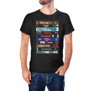 John Carpenter VHS Collection T-Shirt