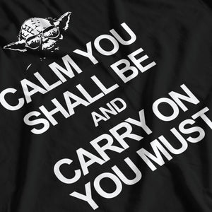 Star Wars Inspired Keep Calm Yoda T-Shirt