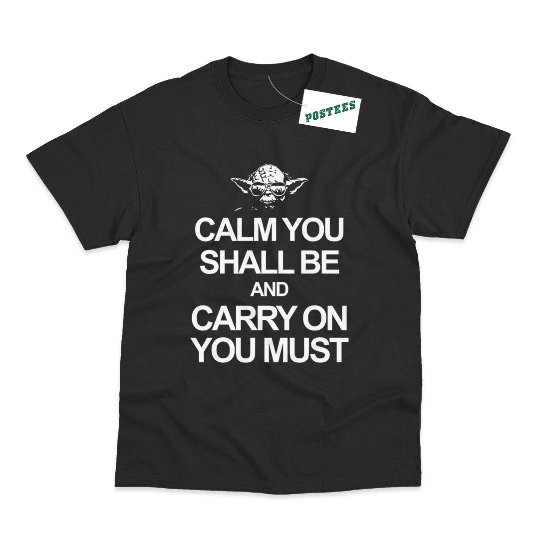 Star Wars Inspired Keep Calm Yoda T-Shirt