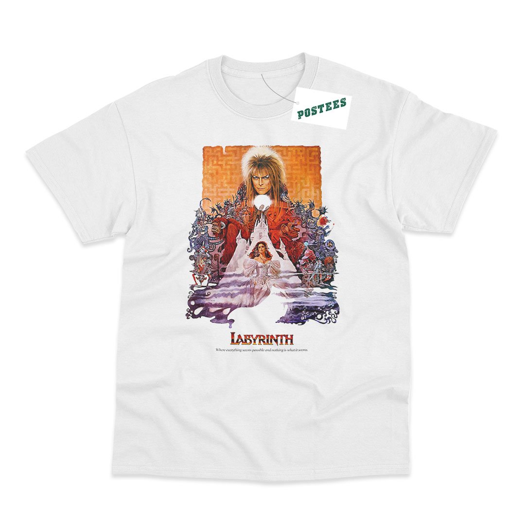 Labyrinth Movie Poster Inspired T-Shirt - Postees