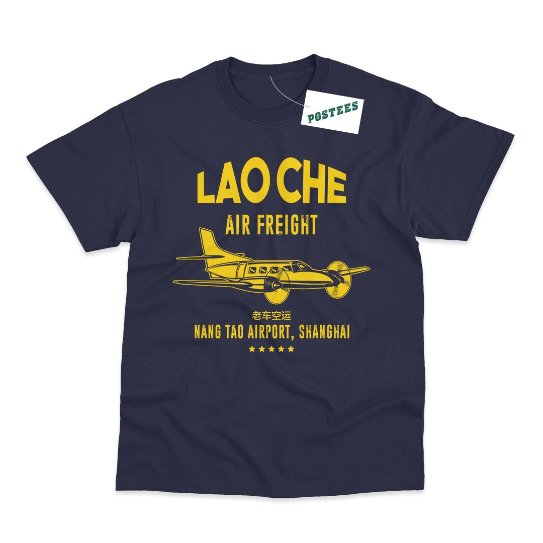 Indiana Jones Inspired Lao Che Air Freight T-Shirt - Postees