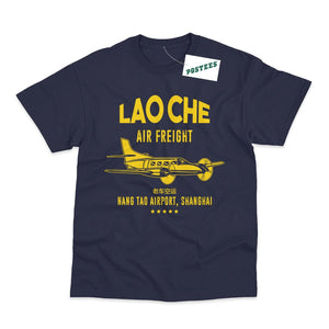 Indiana Jones Inspired Lao Che Air Freight T-Shirt - Postees