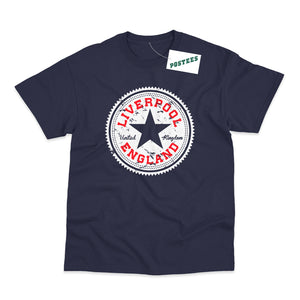 Converse Inspired Liverpool City Souvenir T-Shirt