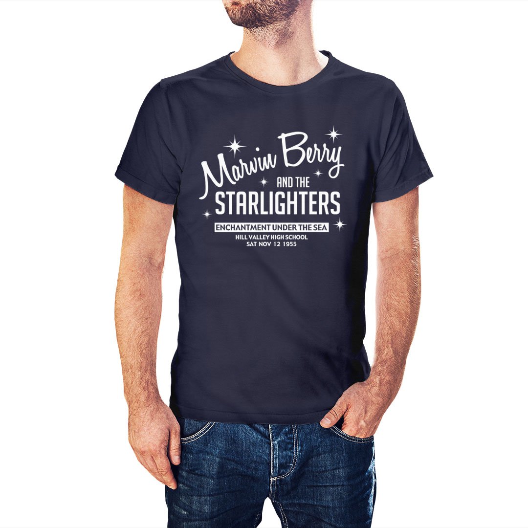 Back To The Future Inspired Marvin Berry And The Starlighters T-Shirt - Postees