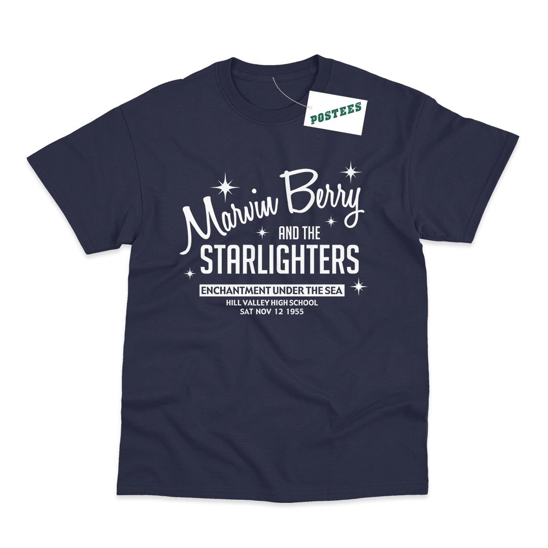 Back To The Future Inspired Marvin Berry And The Starlighters T-Shirt - Postees