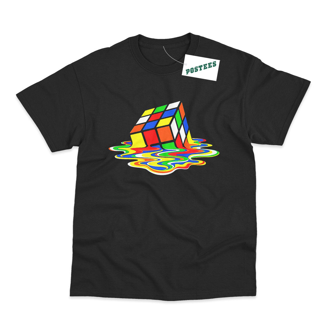 The Big Bang Theory Inspired Melted Puzzle Cube T-Shirt