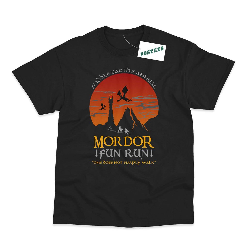 The Lord Of The Rings Inspired Mordor Fun Run T-Shirt - Postees