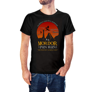 The Lord Of The Rings Inspired Mordor Fun Run T-Shirt - Postees