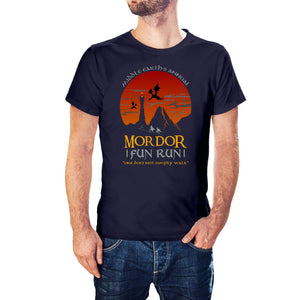 The Lord Of The Rings Inspired Mordor Fun Run T-Shirt - Postees