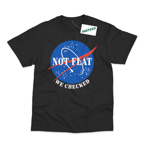 Nasa Inspired Earth Not Flat T-Shirt