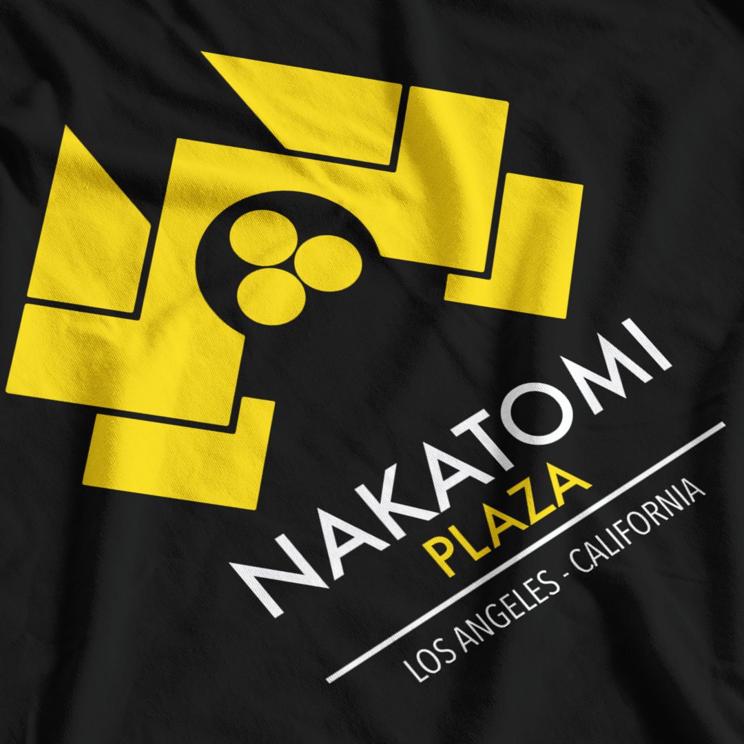 Die Hard Inspired Nakatomi Plaza T-Shirt - Postees