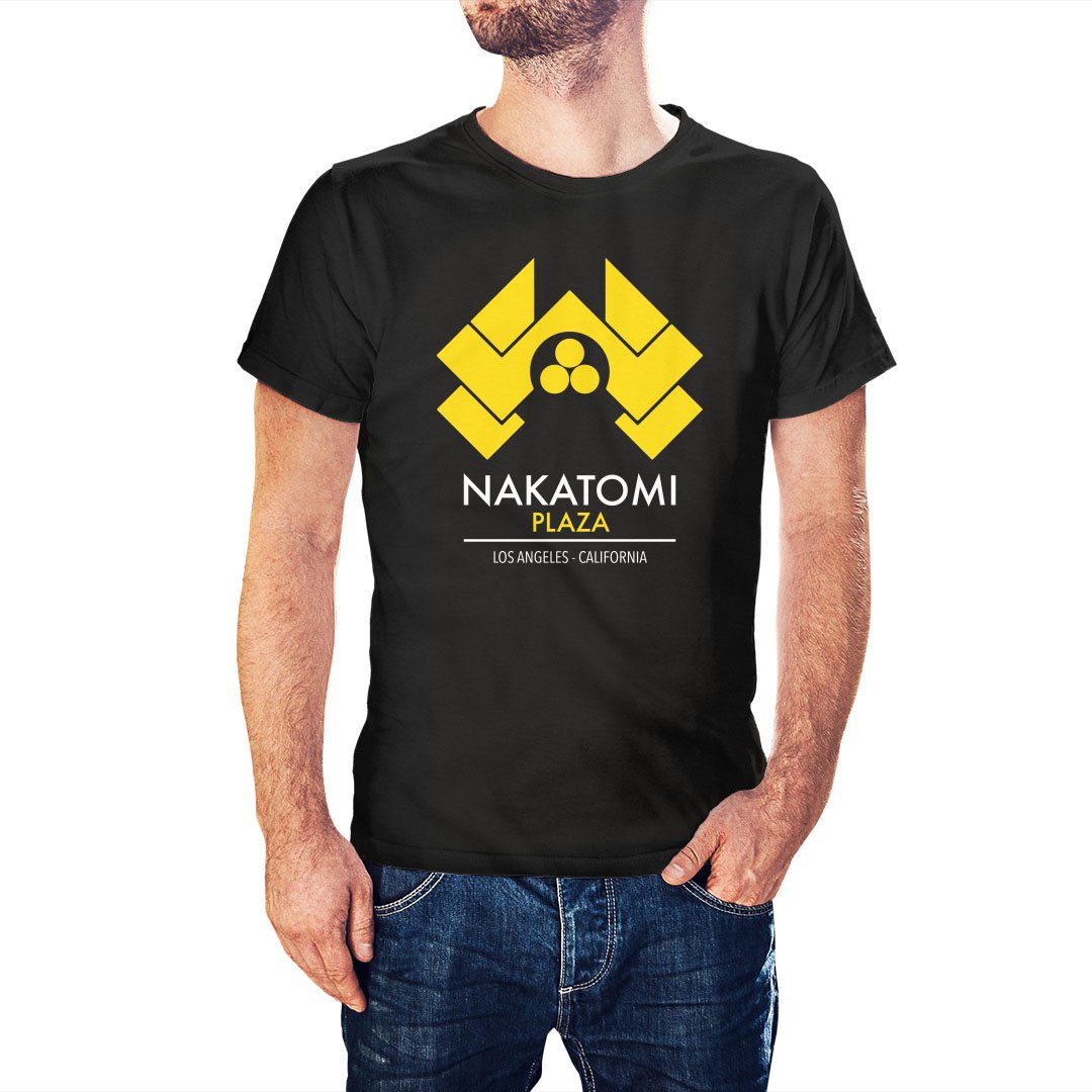 Die Hard Inspired Nakatomi Plaza T-Shirt - Postees