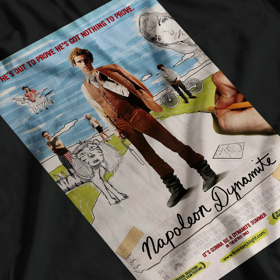 Napoleon Dynamite Movie Poster Inspired T-Shirt