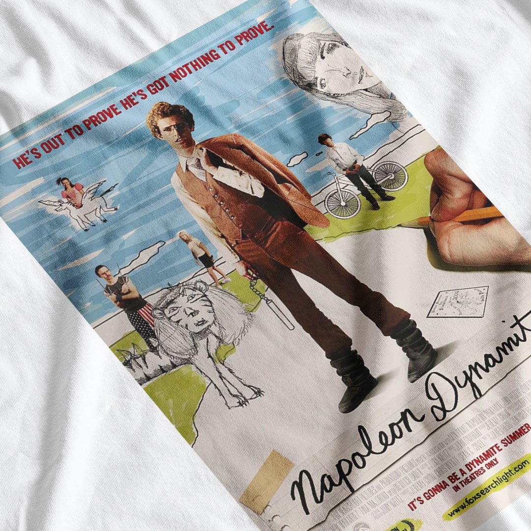 Napoleon Dynamite Movie Poster Inspired T-Shirt - Postees