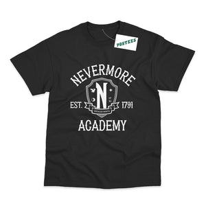 Wednesday Inspired Nevermore Academy T-Shirt