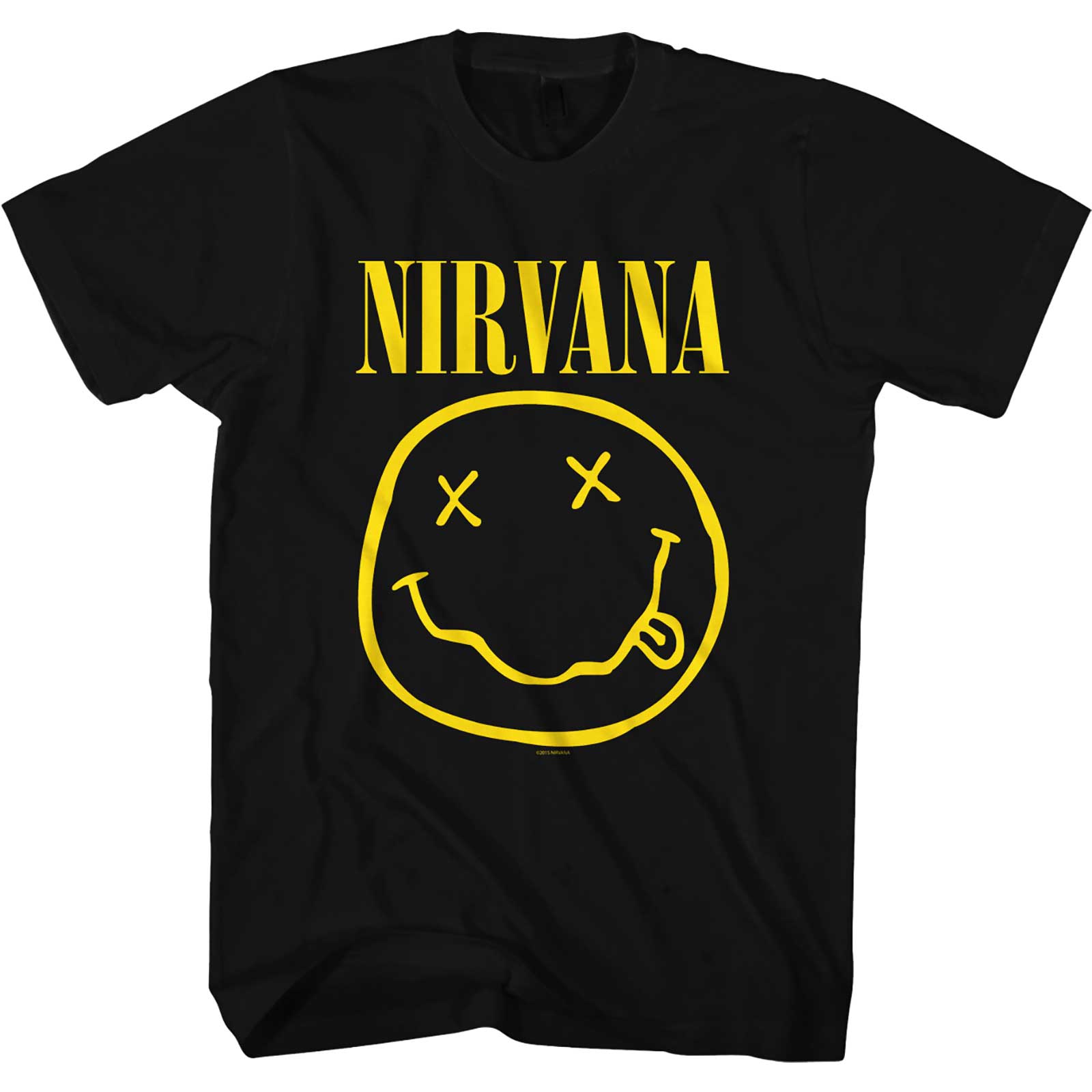 Nirvana Unisex Yellow Smiley T-Shirt