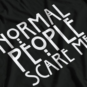 American Horror Story Inspired Normal People Scare Me Printed T-Shirt