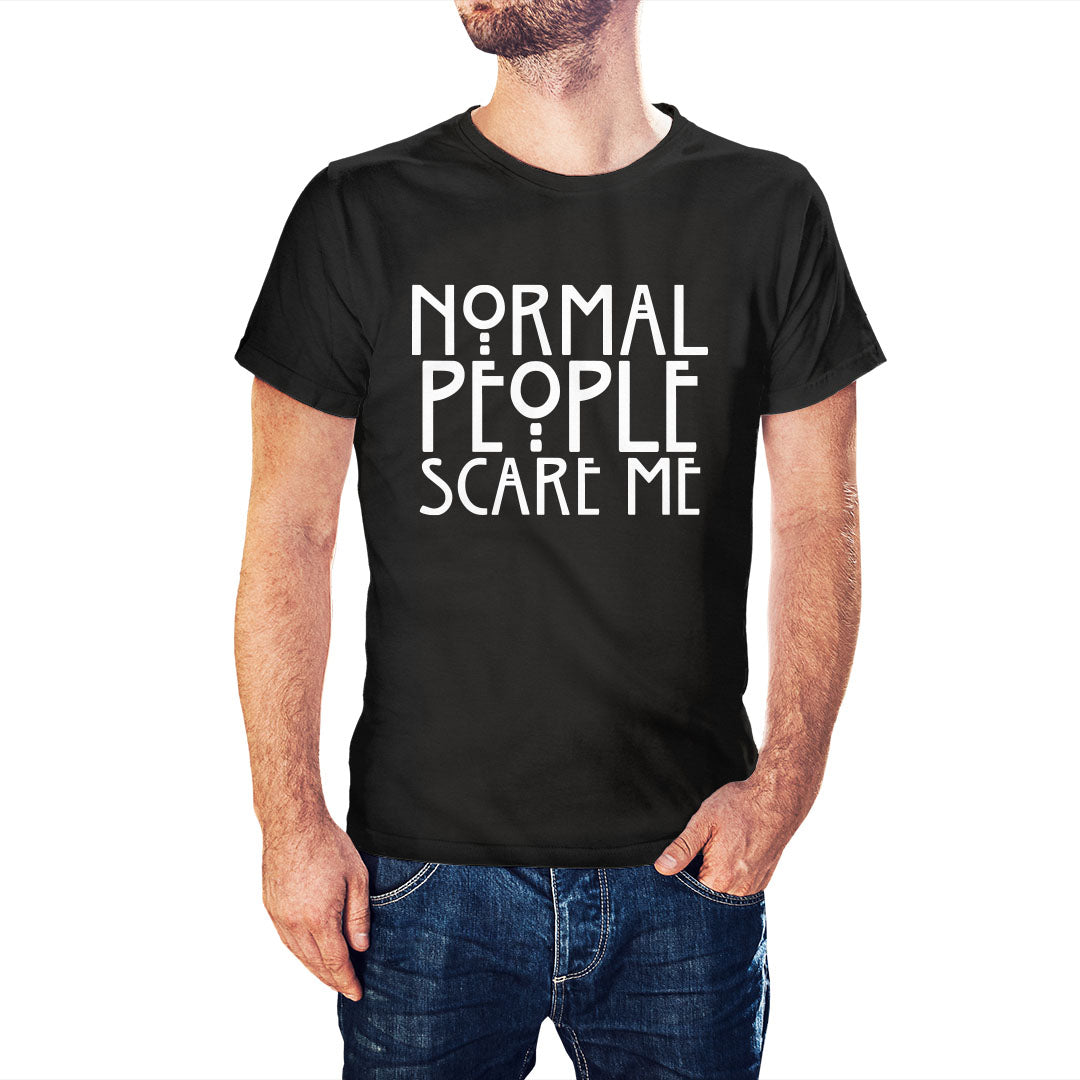 American Horror Story Inspired Normal People Scare Me Printed T-Shirt
