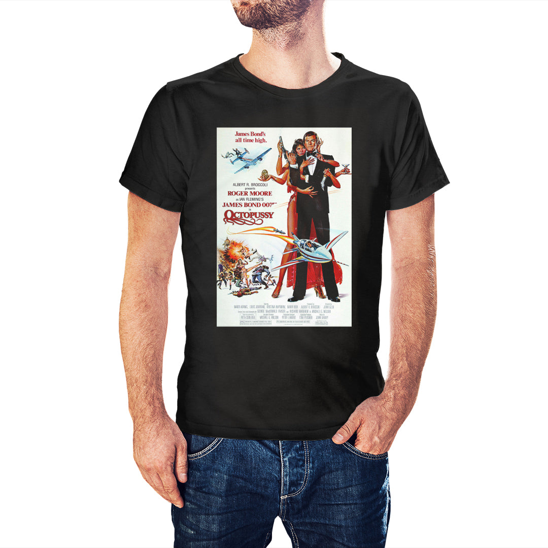 James Bond Octopussy Movie Poster T-Shirt