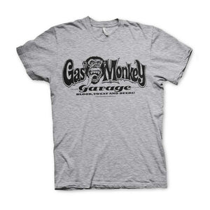 Gas Monkey Garage Logo Grey Official T-Shirt